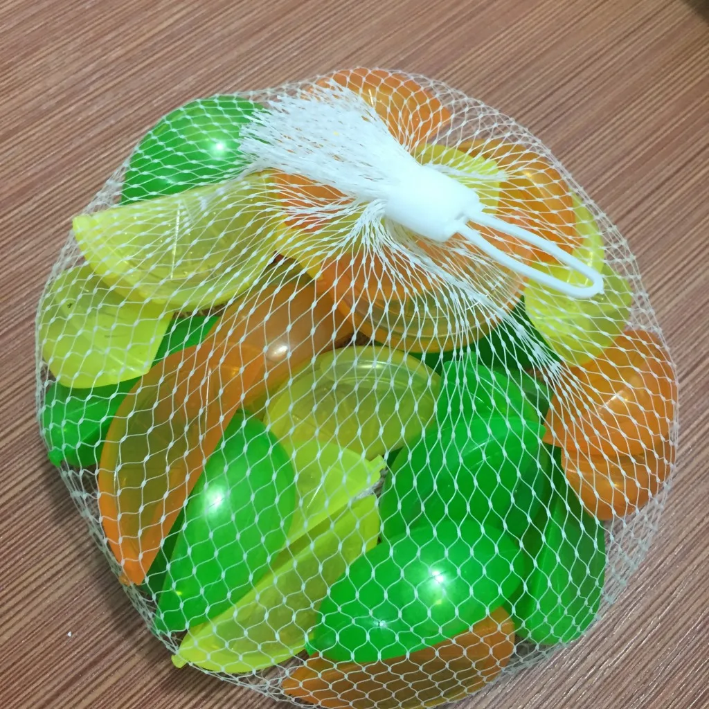2018 Reusable Fruit Shaped Plastic Ice Particle Ice Cube For Drinks