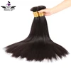 fast drop shipping cheap brazilian Straight pony tail human hair extension bulk virgin remy hair ties