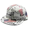 wholesale small order stock New hip-hop cap American flag flat caps