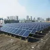 30% Conversion efficiency concentrated photovoltaic multi junction GaAs frameless solar cell module