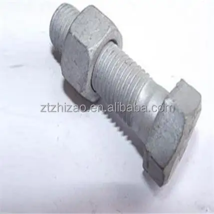 
Manufacturer supply hot dip galvanized Hex Bolt and nut din 