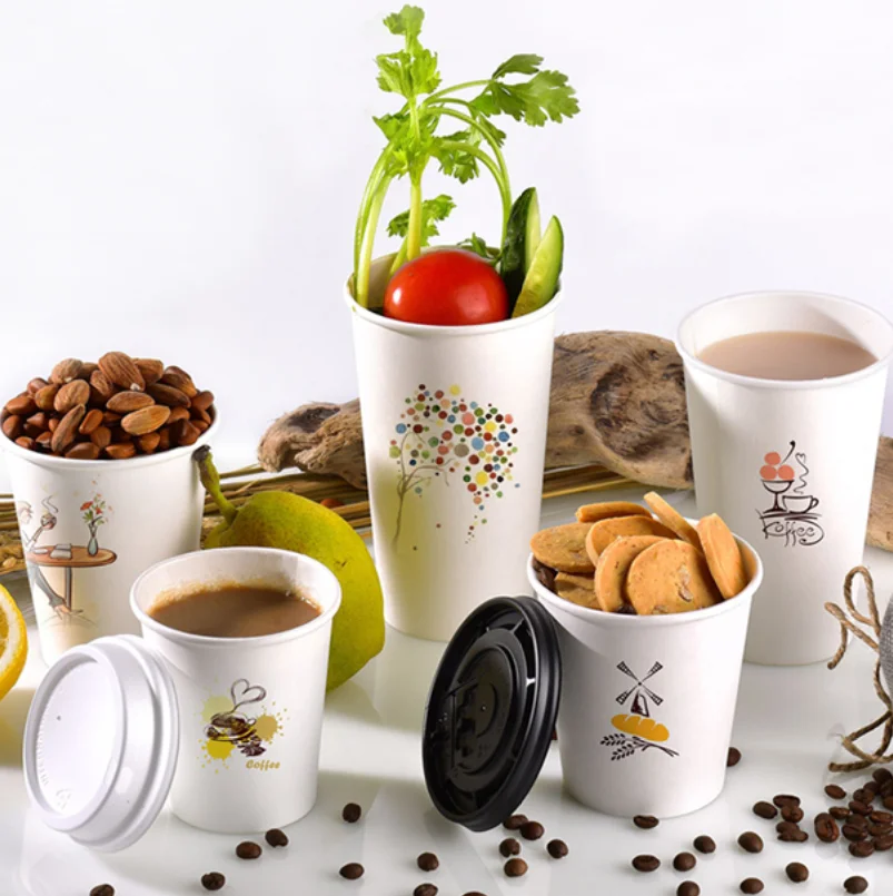 OEM personalized drinkware custom disposable cups vasos polipapel plastic ,paper ,pp,ps ,pet cup with lids