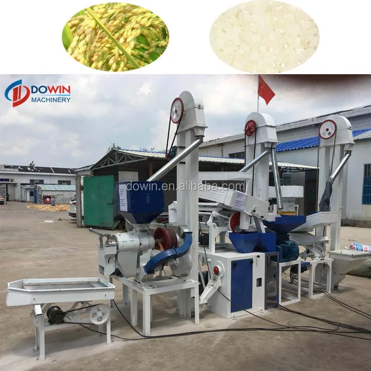 High Quality Combined Rice Peeling Machine Commercial Rice Mill Machine
