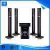 Factory manufacture 5.1 home theatre tower speaker HT-002 6.5"*1+(3"*2)*5