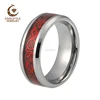 Tungsten Wedding Band for Men Red Dragon Inlay Celtic Ring Anniversary Band Highest Quality Tungsten Rings