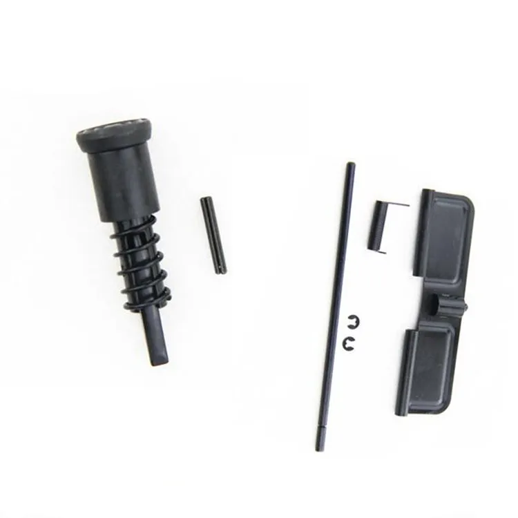 

Tactical AR 15 Parts M16 M4 . Forward Assist Assembly with Dust Cover Ejection Port Cover Kit accessories hunting rifles, Black