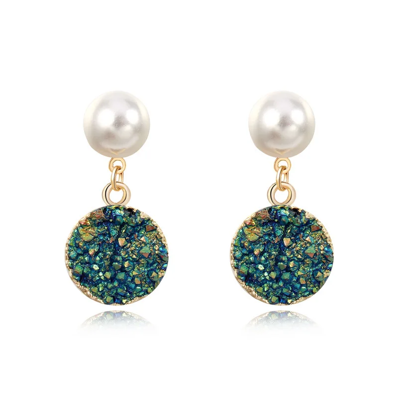 

Free shipping statement bridal drop earrings vintage pearl earrings