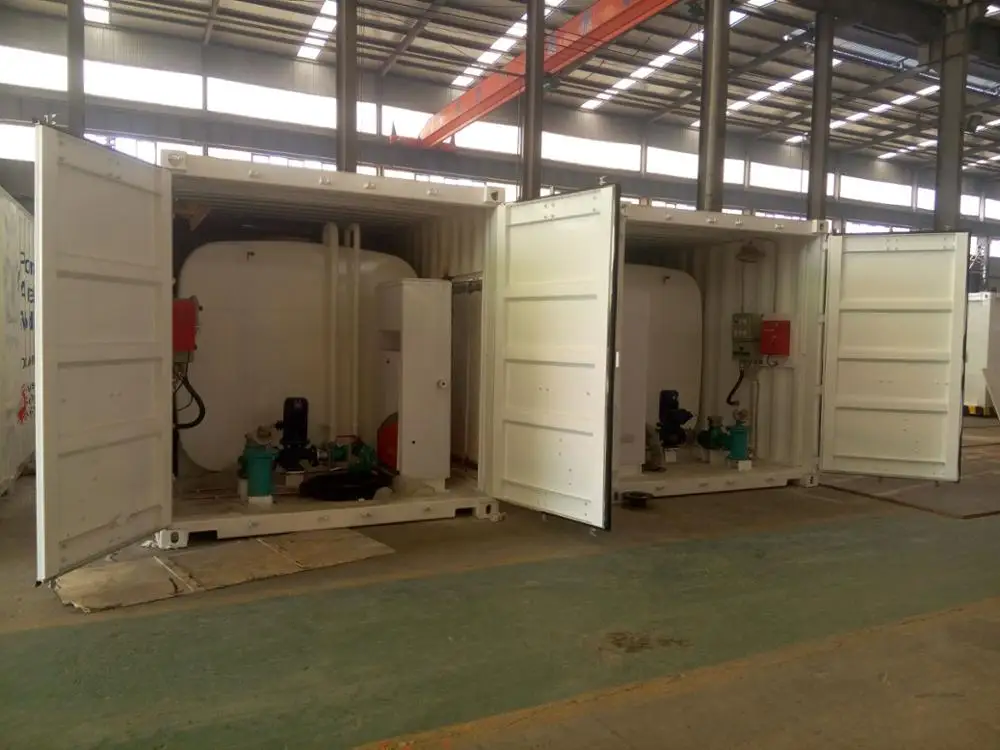 50000l Mobile Fuel Storage Tank Container Diesel Filling Station Buy