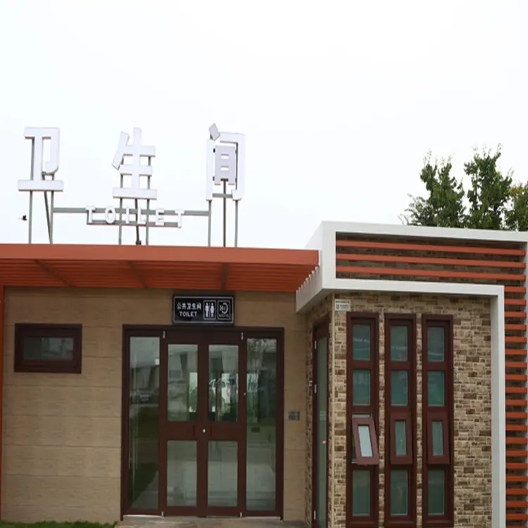 Double wide manufactured single houses easy assembling slope prefabricated prefab camp home
