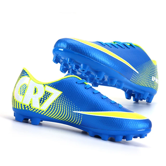 

Football Boots For Men Soccer Shoes FG Kids Superfly Original Soccer Cleats Chuteira Futebol Wholesale, Blue;green;orange