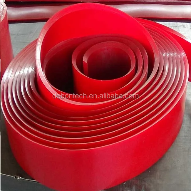 Belt Sealing Systems Conveyor Side Polyurethane Skirt Board With Clamps ...