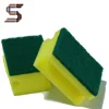 compound scouring pad sponge kitchen cleaning dish washing
