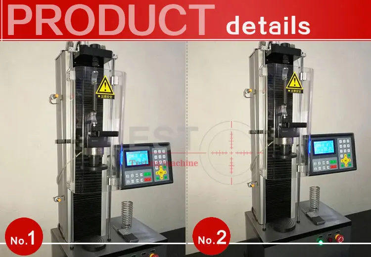 Automatic Spring Unconfined Compression And Tensile Testing Machine