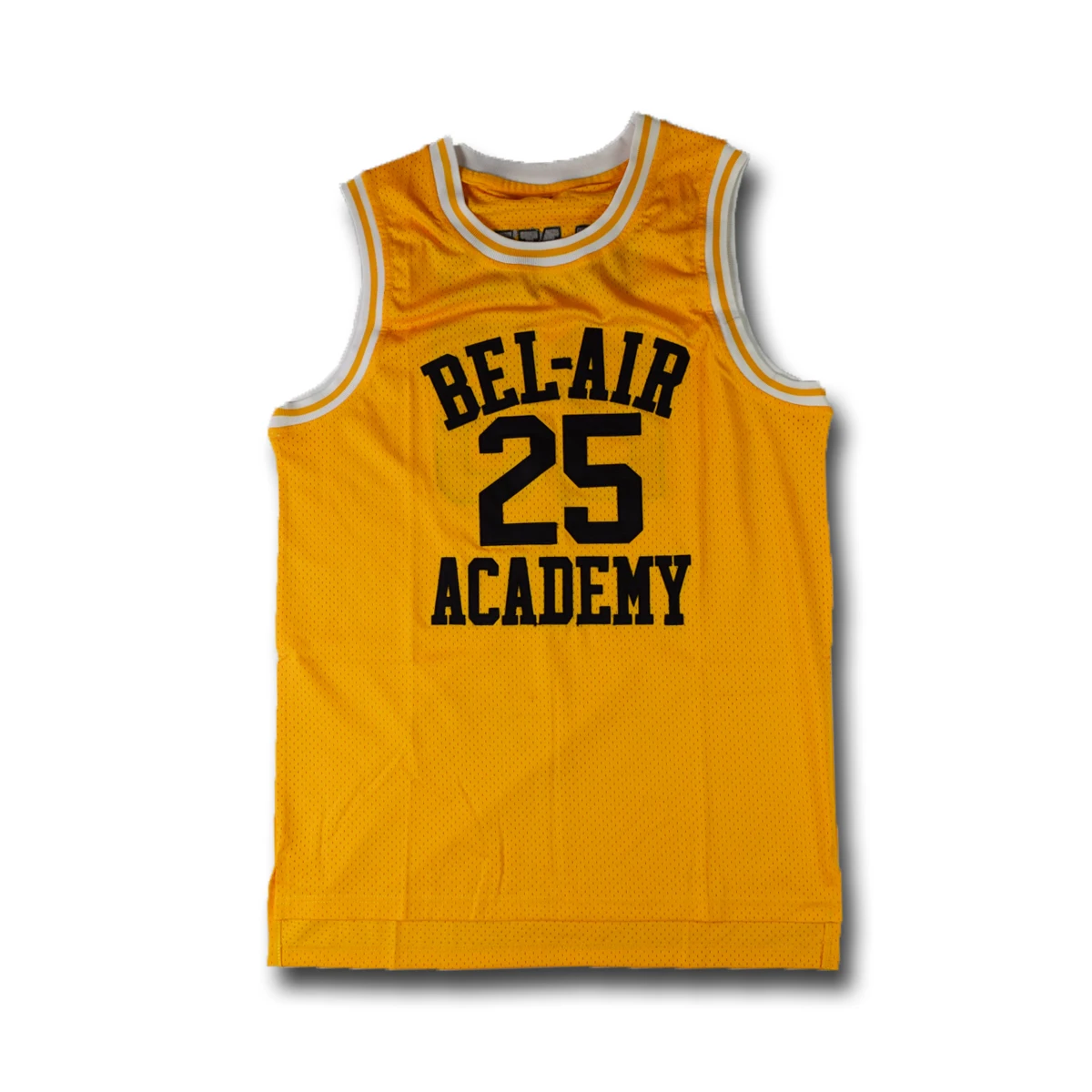 

Carlton Banks #25 Bel-Air Academy Yellow Basketball Jersey, N/a