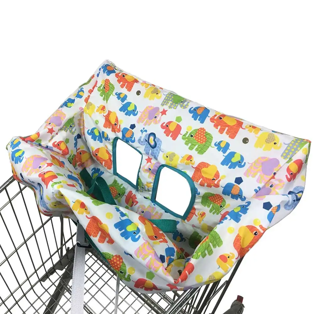 

Universal design portable multi use safety comfortable baby shopping cart cover, Customized