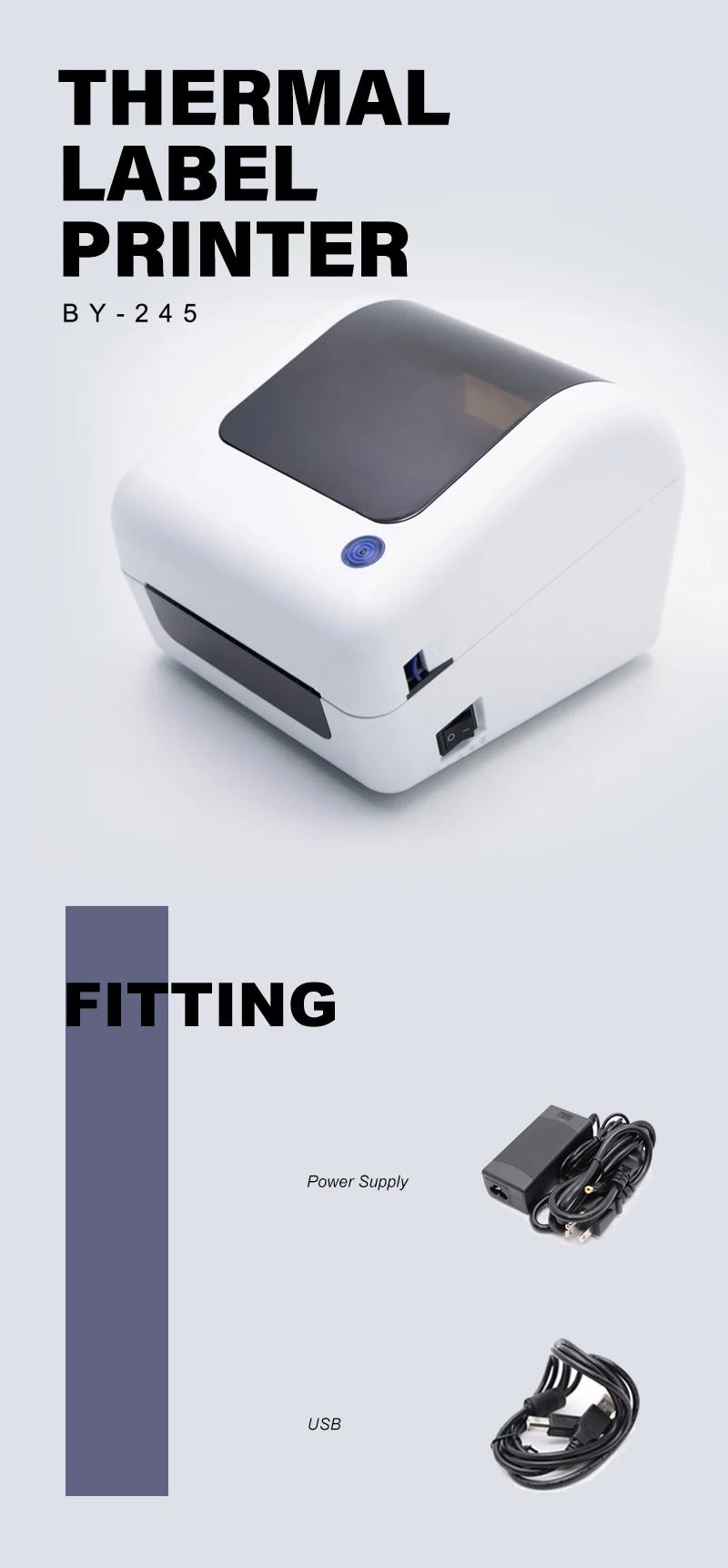 Beeprt 4 6 Shipping Thermal Bar Code Label Sticker Printer With Bt For Logistics And Express Industry Buy 4 6 Label Printer Shipping Label Printer Barcode Printers Product On Alibaba Com