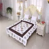 Best quality bedspreads flower pattern dyed quilt is comfortable and durable 100% polyester fabric