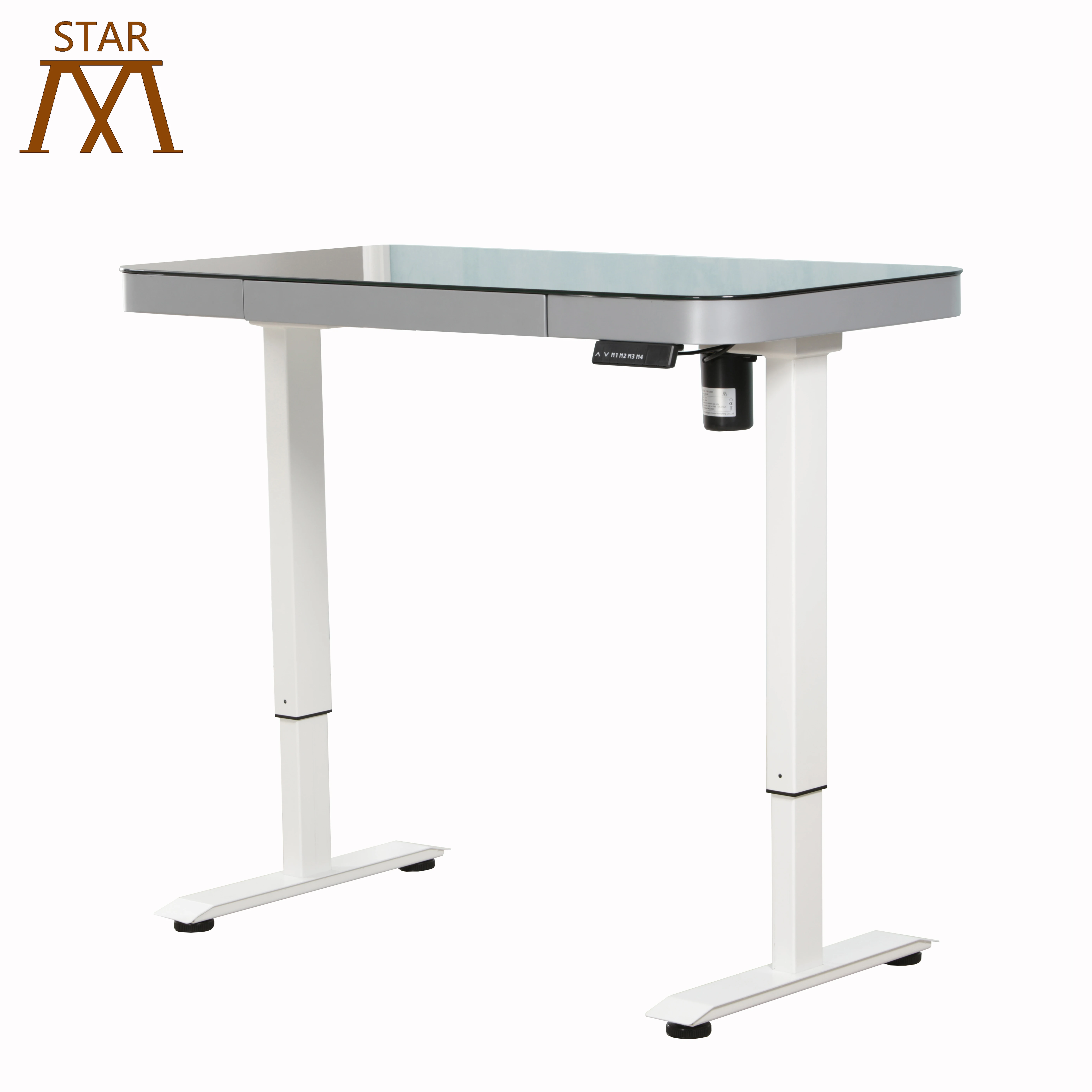 

New design ergonomic one motor furniture office electric desk lift height adjustable sit standing desk stand