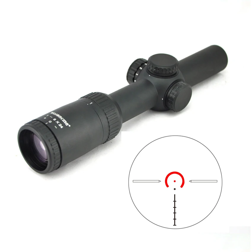 

Visionking Optics 1-8X24 Wide View Second Focal Plane Tactical hunting Riflescope