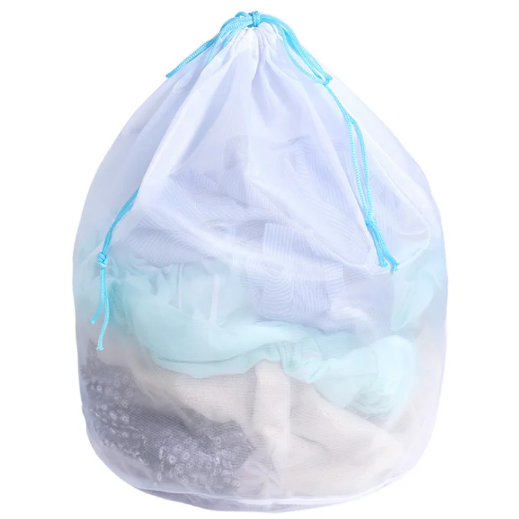 Small Drawstring Mesh Customized Laundry Wash Bag Buy Small