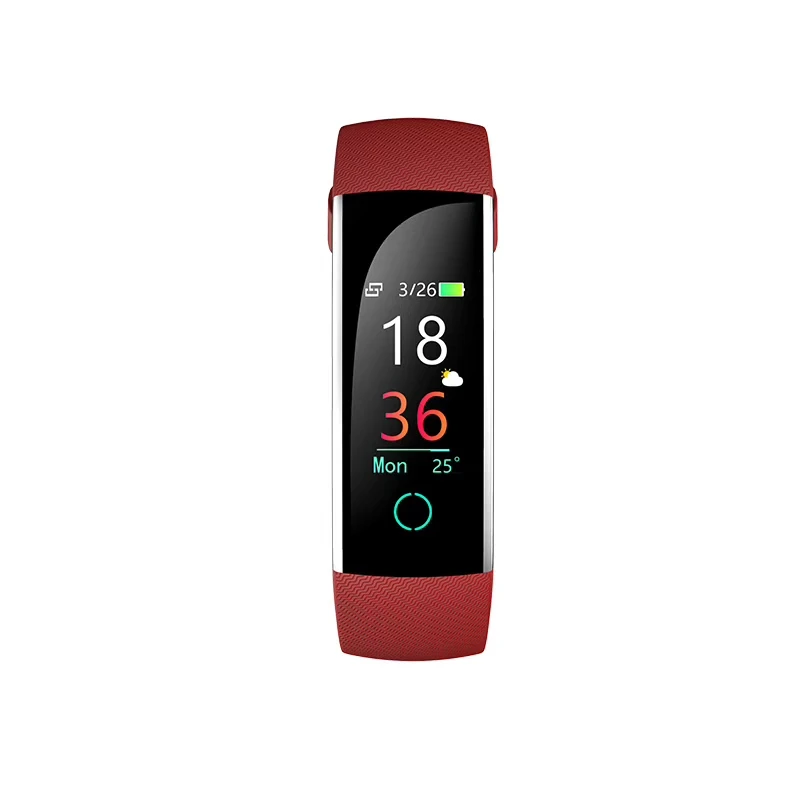 

drop shipping 2018 C20 Heart Rate monitor sport Smart Watch, Red/gray/green/white