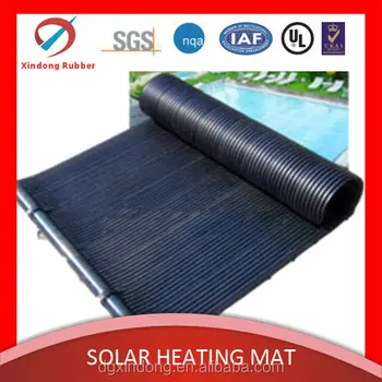 Jopassy Zwembadverwarming op zonne-energie, zonnecollector, zwembad, 110 x 65 x 15 cm, zonneverwarming 10.000 l/u, 38-40 mm aansluiting, zonnepaneelverwarming, uitbreidbaar, zonne-installatie voor