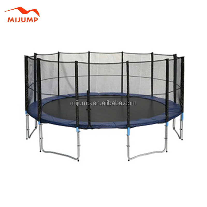 

14FT round trampoline with safety net and 5 long legs, Blue,red, green, or as requested