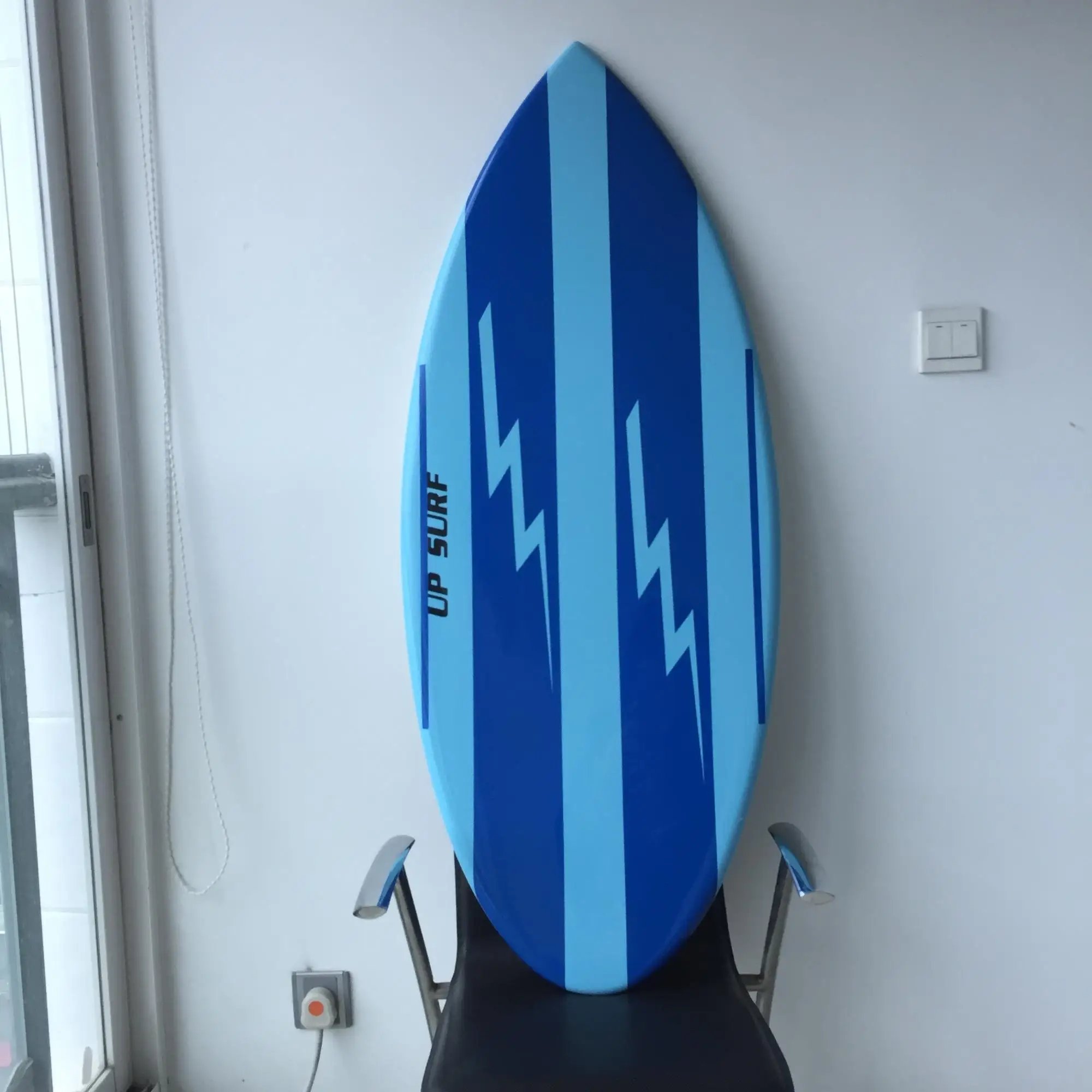 High Quality Eps Foam Sup Surf Board Swallow Tail Fiberglass Skimboard