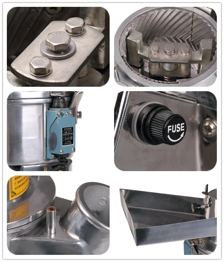 Yf31 Electric Automatic Continuous Powder Grinder/electric Medicine