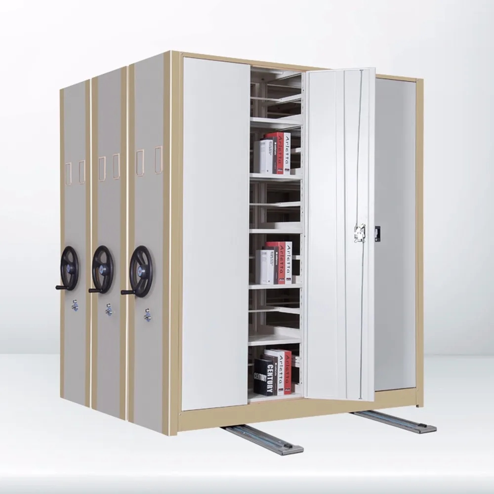 Movable Library Compact Shelving - Durable & Versatile