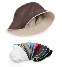 Hot selling camo bucket hats two sides can wear 100% cotton sun cap comfortable fisherman hat