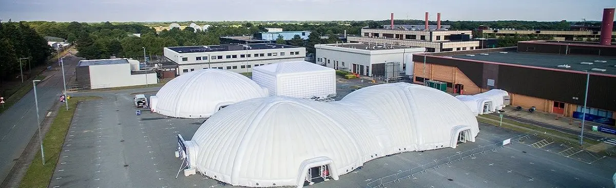 inflatable bubble tent