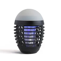 

2020 Mosquito Killer Lamp UV Insect Trap Portable 2 In 1 Mosquito Zapper Tent Light Camping Lantern