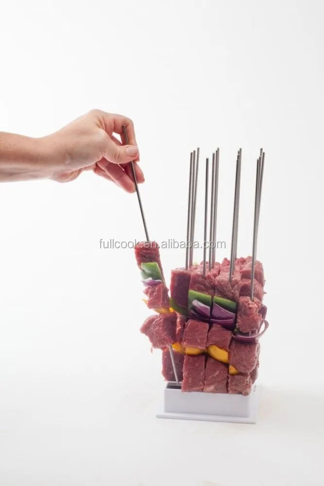 Herramientas para barbacoa Brochette Express Kebab kabob de