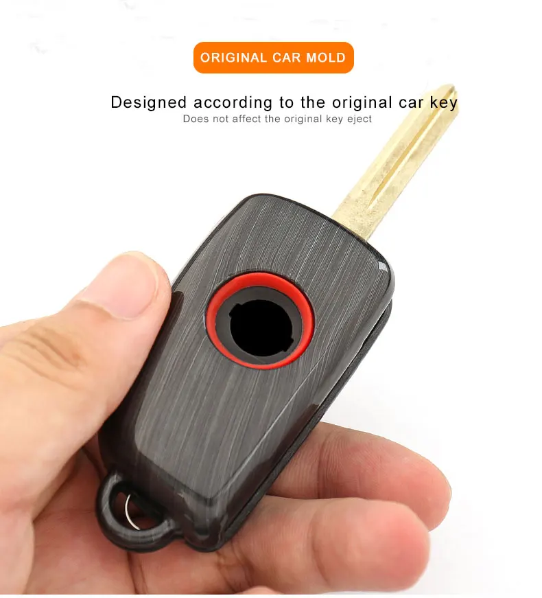 Custom Double Protection Silicone Car Key Case Fob Covers For Nissan