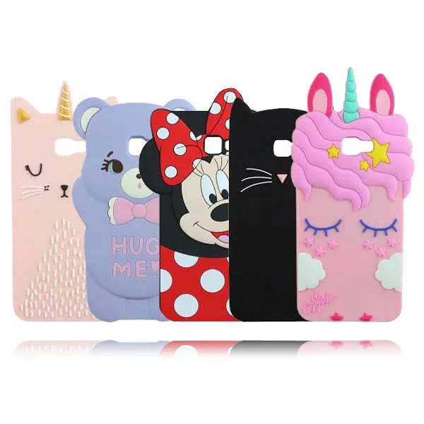 

For Samsung J6 Plus Case J6+ TPU Silicone Soft Cartoon Unicorn Cat Case For Samsung Galaxy J6Plus J610 2018 Phone Back Cover