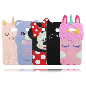 Samsung Galaxy J6 Plus TPU Silicone Unicorn Cat Phone Case