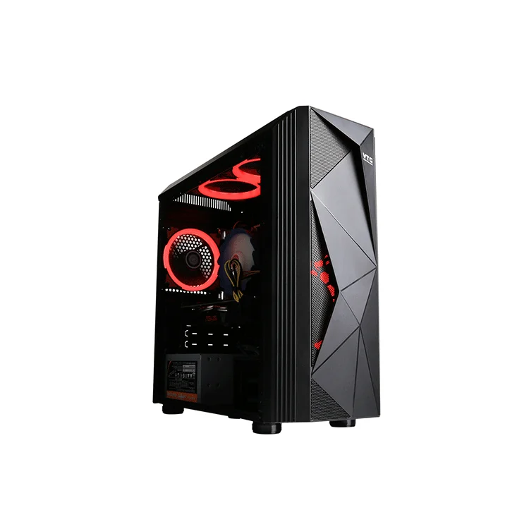 IPason Hot Selling P7 Power Intel 6 Core I7 8700 4.6Ghz Gtx 1060 6G Ddr4 8G 480G Ssd Gaming Pc Desktop Computer