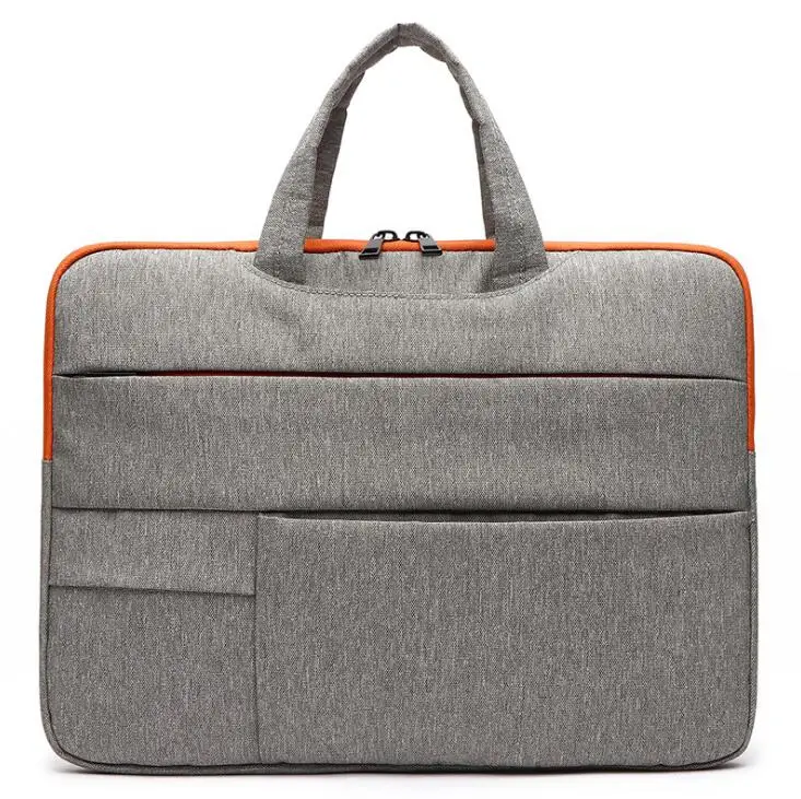 

2019 Hot Sell Wholesale Laptop Bags Water Resistant Laptop Sleeve Travel Laptop Bags With Hidden Handle MOQ 1 Piece