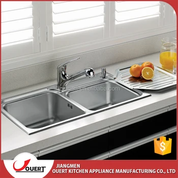 Multifunctional 304 Stainless Steel Triangle Kitchen Sink One