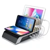 New creative multi-port wireless charging Multi-port USB charging stand smart phone charger wireless charging stand