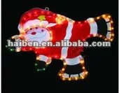 LED motif santa light-santa model