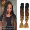 Ali Show 24inch 41inch 32inch Synthetic Hair Jumbo Braid Ombre Color Jumbo Braiding Hair for Crochet Braids Twist