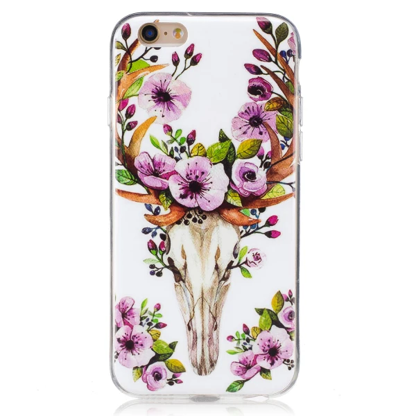 

Hot sale wholesale accept custom For iPhone 6 6plus TPU IMD Luminous Protective Phone Case high quality popular tpu phone case