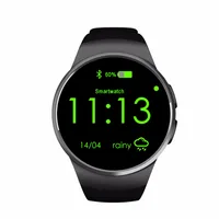 

Wholesale KW18 Smart Watch Round Screen Smart Watch with Heart Rate Monitor