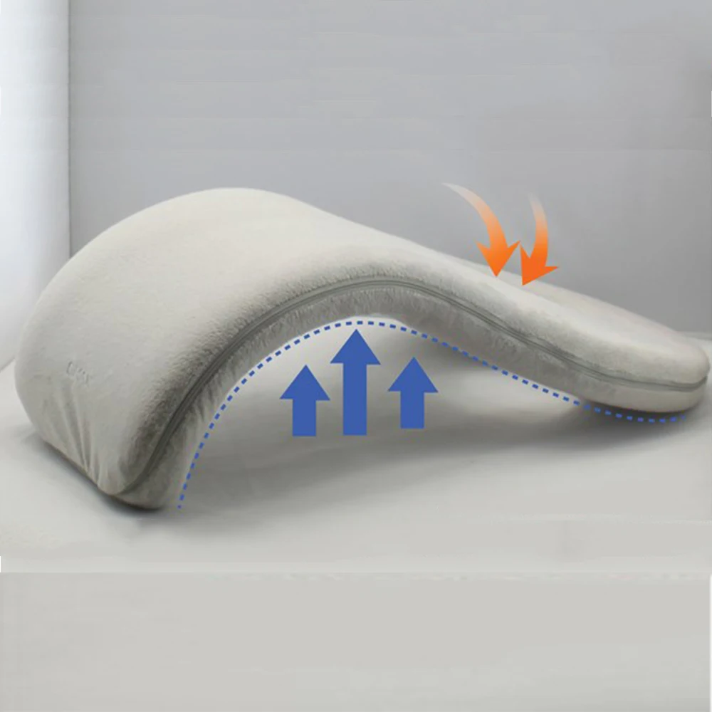 Memory Foam Pillow Slow Rebound Desk Nap Pillow Face Down Sleeper Back