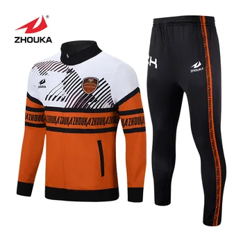 Online Purchase Zip Up Unique Set Football Club Team Training Tracksuit ...