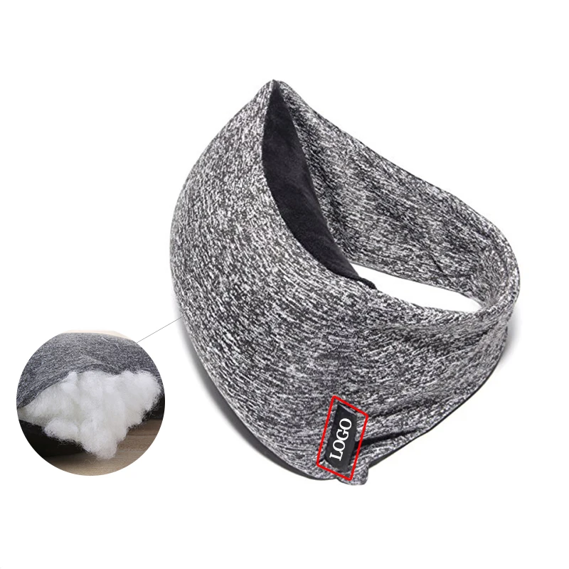 

Amazon High Quality Soft Neck Support Travel Eye Mask Pillow Memory Foam 3D Orthopedic 2 in 1 Travel Neck Pillow, Black;gray;blue;pink;red;rose red;purple;green;light green