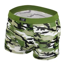 Mens Underwear Plus Size Men’s Boxer Shorts Fashion Breathable Modal Boxer Sport Tide men Soldier Camouflage underwear