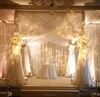 Wedding canopy square backdrop used wedding reception engagement stage decoration